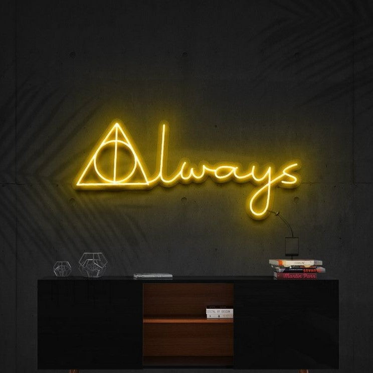 Always Harry Potter Neon LED