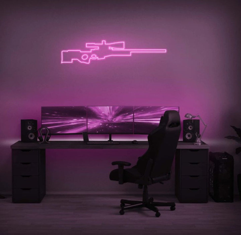 AWP Sniper Neon LED