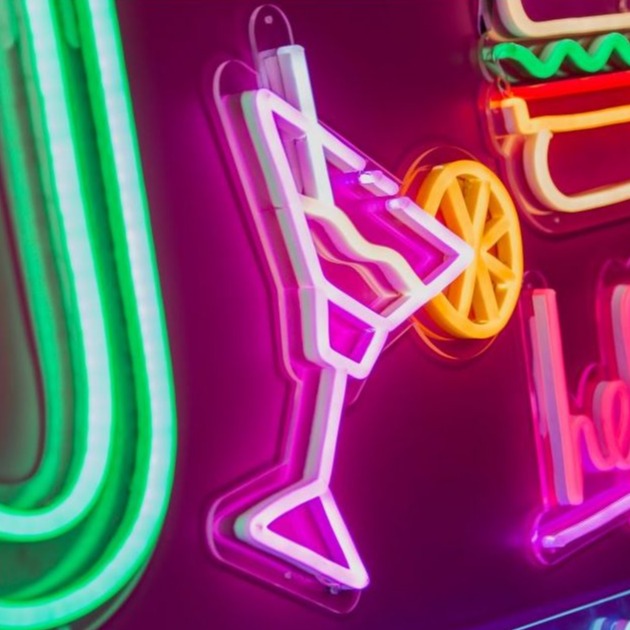 Cocktail Neon LED