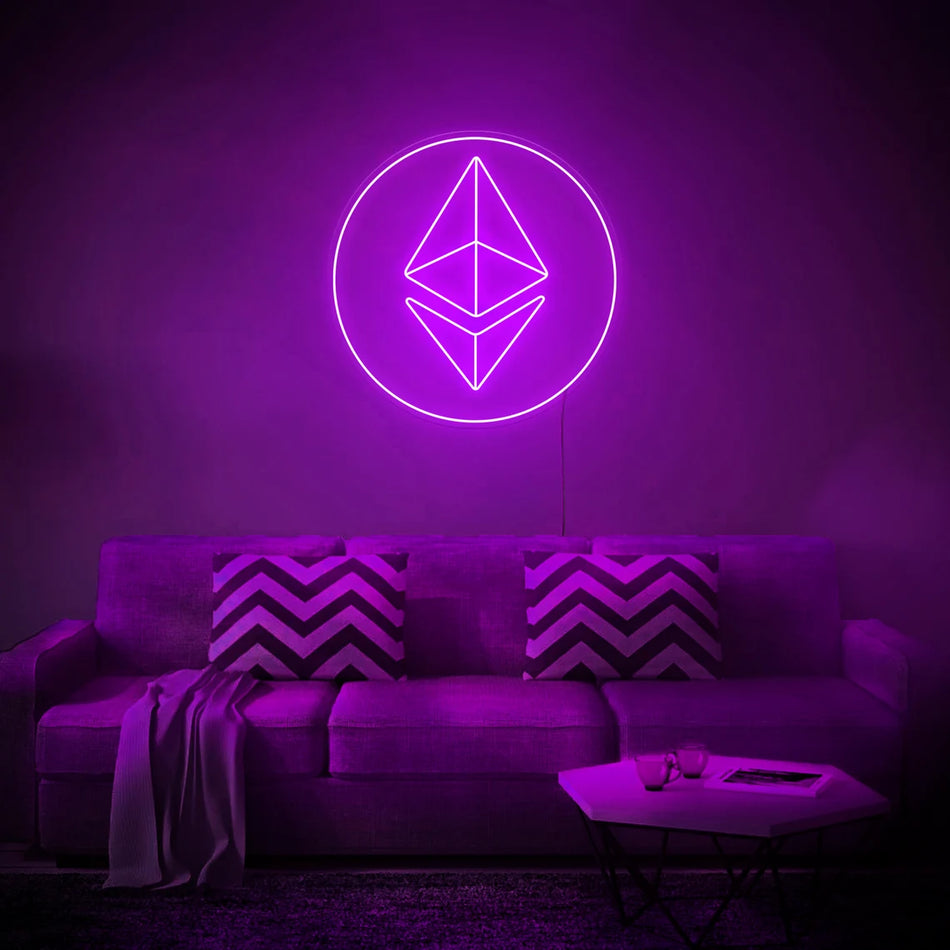 Ethereum Neon LED