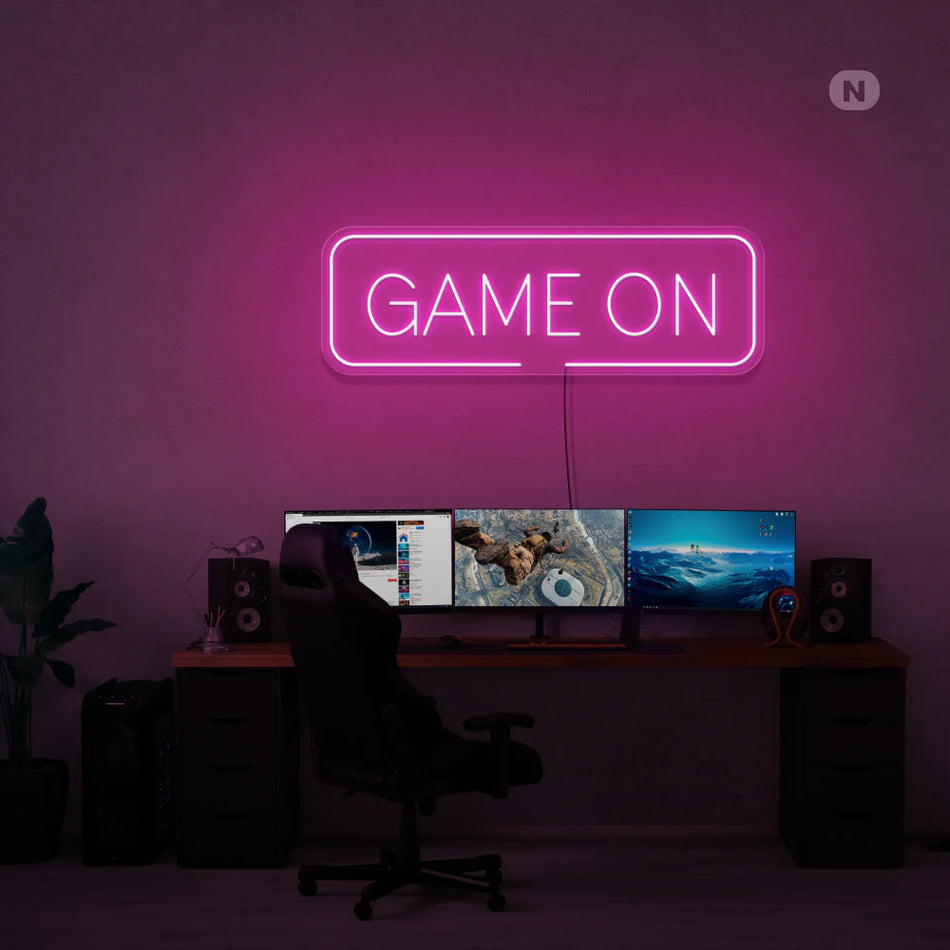 Game On Neon LED