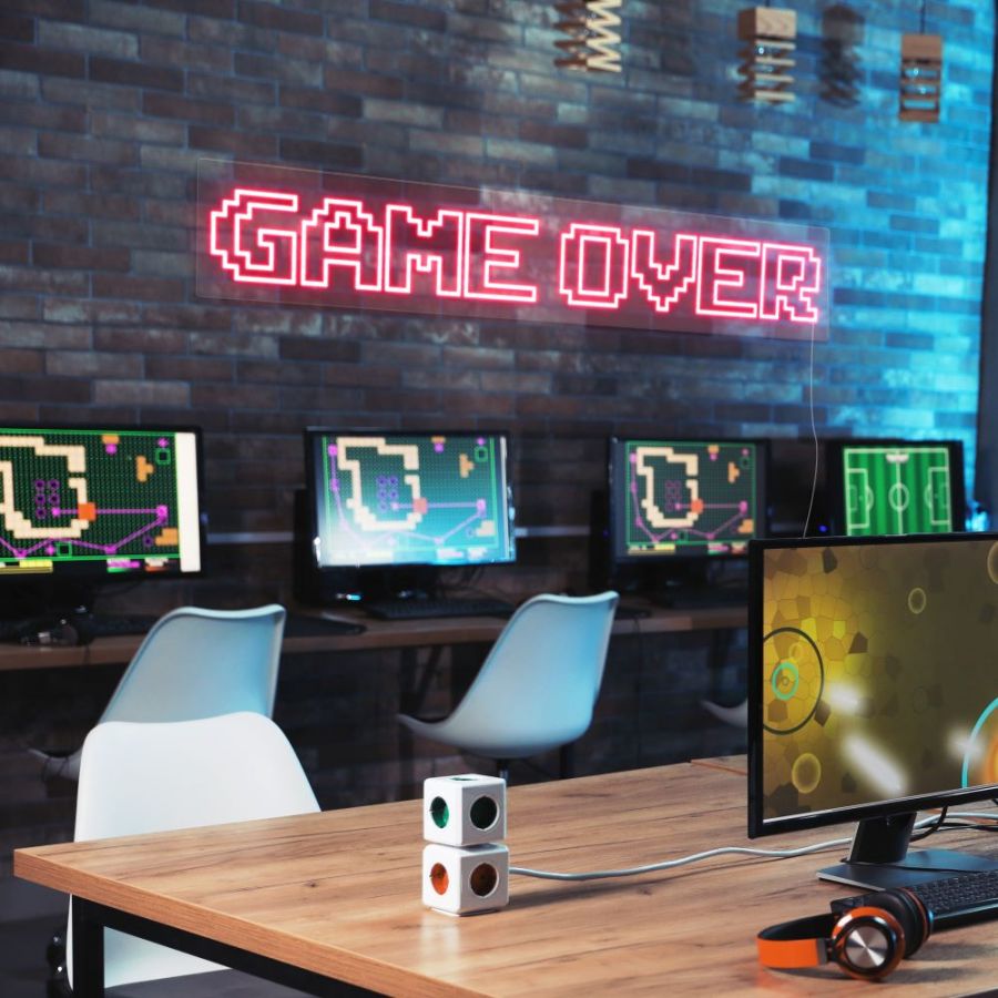 Game Over Neon LED