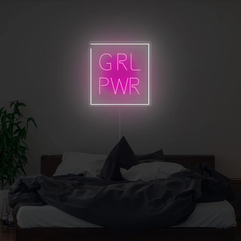 GRL PWR Neon LED