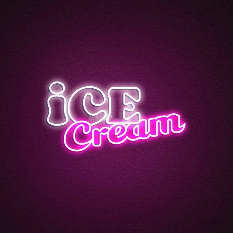 Ice Cream Neon LED