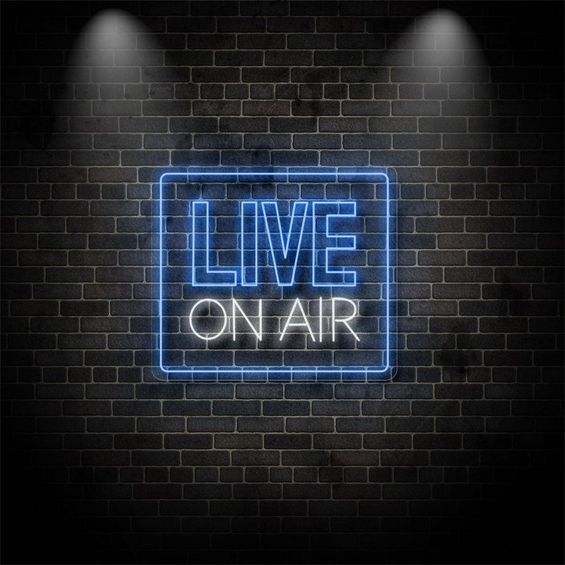 Live On Air Neon LED