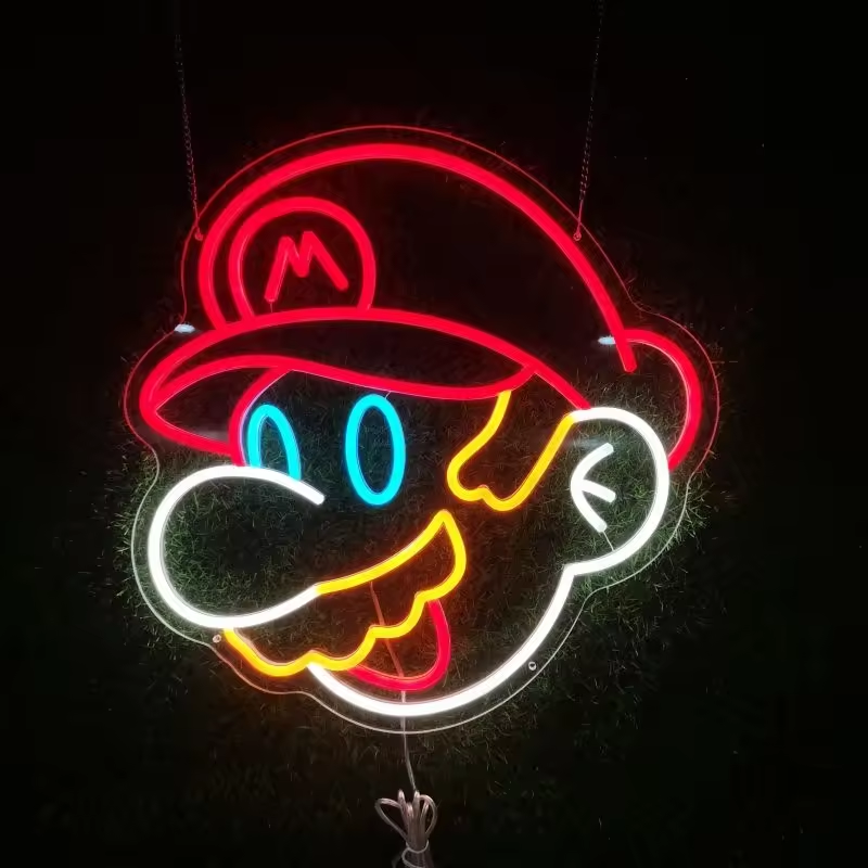 Mario Neon LED