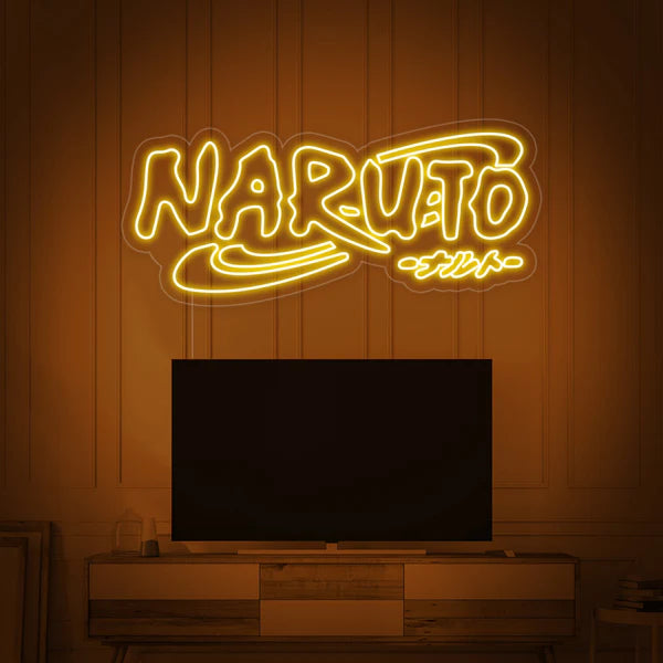 Naruto Logo Neon LED