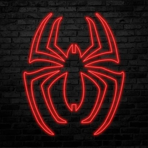 Păianjen Spider Man Neon LED