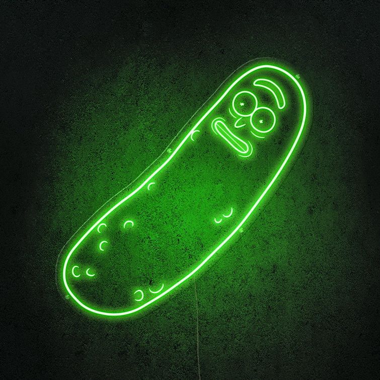 Pickle Rick Neon LED