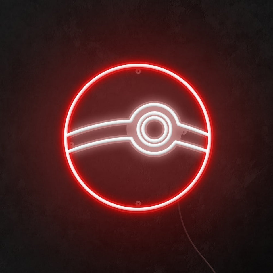 Poke Ball Neon LED