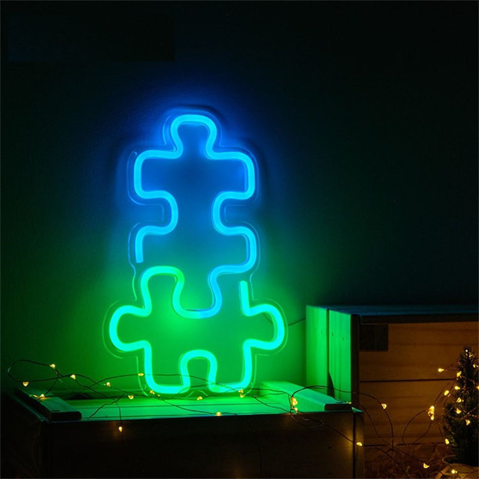 Puzzle Neon LED