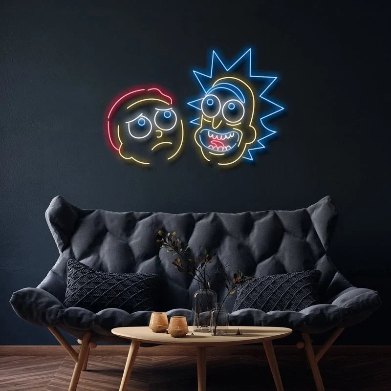 Rick & Morty Neon LED