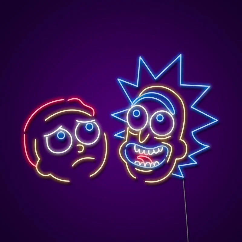 Rick & Morty Neon LED