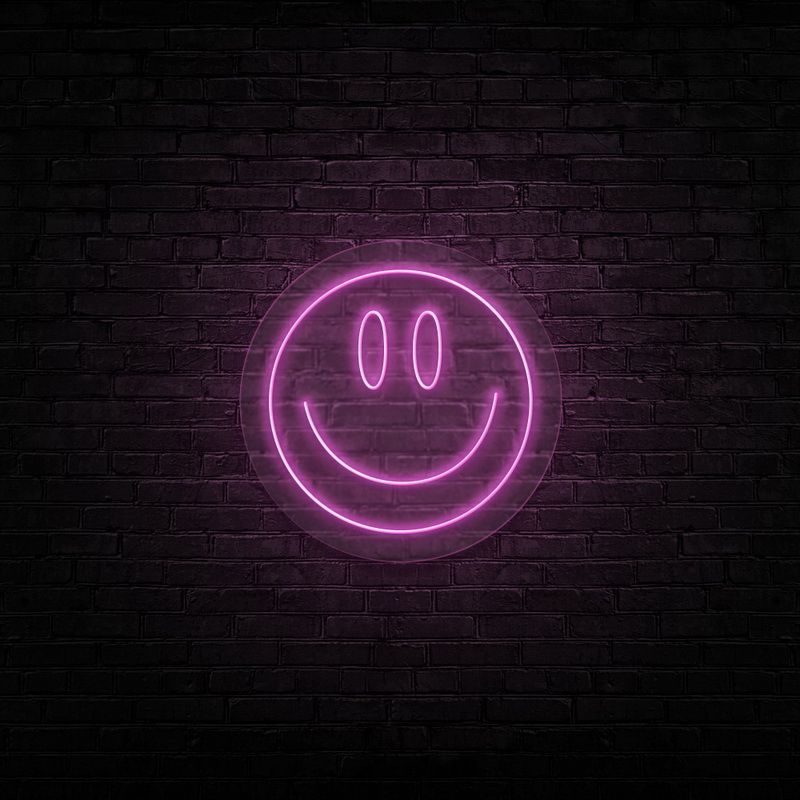 Smiley Neon LED