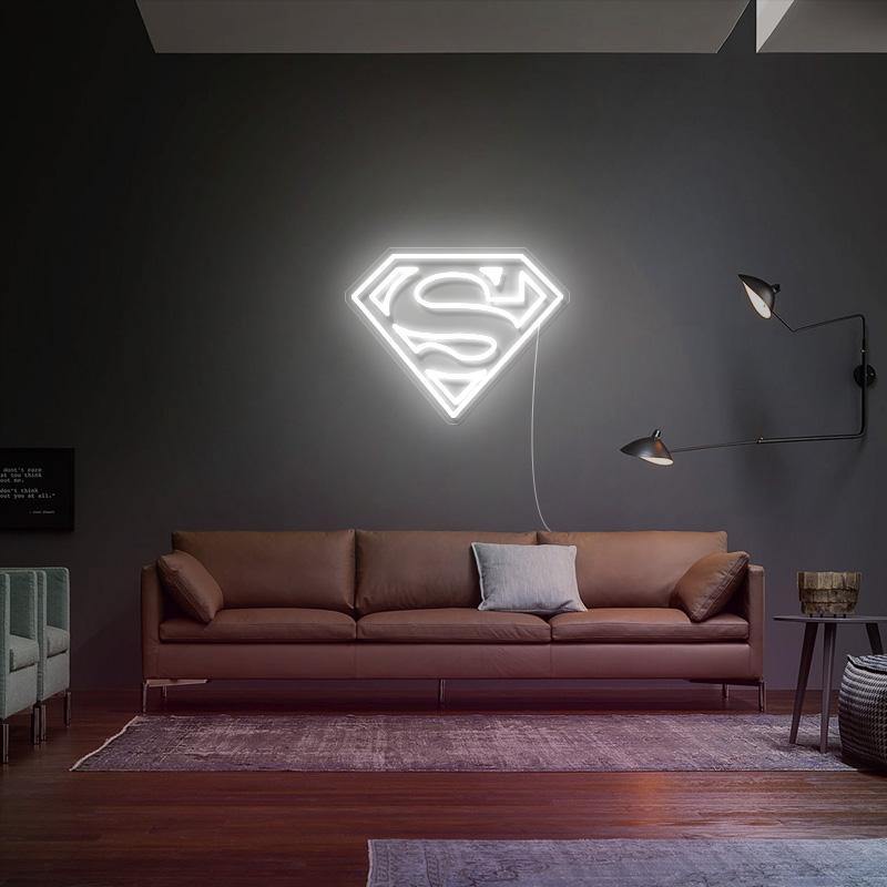 Superman Neon LED