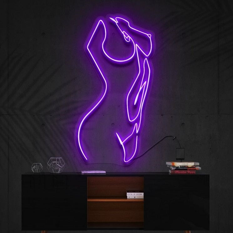 Trup Feminin Neon LED